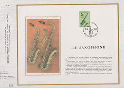 Feuillet Tirage Limité FRISCH 88 1684 Le Saxophone Musique Saxo - 1971-1980