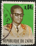 ZAIRE 1973 Presidente Mobutu. USADO - USED. - Usados