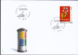 Switzerland 2003 / Europa CEPT / FDC / Flowers Posters - 2003