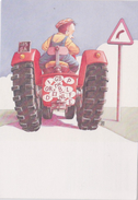 THEME AGRICULTURE - TRACTEUR  - CAMPAGNE D'EUROPE- PAC - Tractors
