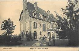 - Yvelines -ref-B569- Orgeval - Villa Chartier - Villas - Batiments Et Architecture - Carte Bon Etat - - Orgeval