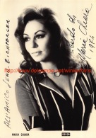 Maria Chiara Opera Signed Photo 12,5x18cm - Autographes