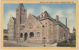Etats-unis  Newport   First Baptist Church - Newport