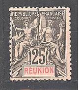 Réunion: Yvert N°39(*) - Neufs