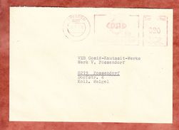 Brief, Absenderfreistempel, Cosid, 20 Pfg, Dresden 1982 (38325) - Marcofilie - EMA (Print Machine)