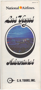 NATIONAL AIRLINES LAS VEGAS BROCHURE - Publicidad