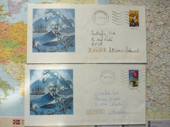 2 PAP Jules Verne - Lots Et Collections : Entiers Et PAP