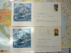 2 PAP Jules Verne - Collections & Lots: Stationery & PAP