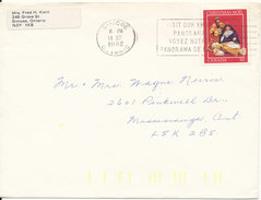 Canada Cover To USA Simcoe 14-12-1982 - Lettres & Documents