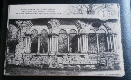 80 - LUCHEUX - CHATEAU FEODAL - LA GRANDE GALERIE XIIeme Siècle - CPA Ecrite En 1928 - Lucheux