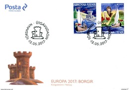 Europa 2017 - Féroés Foroyar FDC - 2017