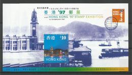 Hong Kong 3x Sheets Stamp Exhibition Very Fine ** MNH 1997 - Blokken & Velletjes