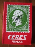 Ceres 1987 Catalogue Timbres Poste - France
