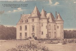 Cp , 85 , LA MOTHE-ACHARD , École D'Agriculture N.-D. De La Forêt , Le Château - La Mothe Achard