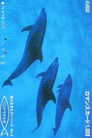 Carte Prépayée  Japon  * DAUPHIN * DOLPHIN (911) Japan PREPAID CARD * DELPHIN * GOLFINO * DOLFIJN * - Delphine