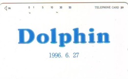 Télécarte Japon * DAUPHIN * DOLPHIN (937) Japan (110-45) Phonecard * DELPHIN * GOLFINO * DOLFIJN * - Delfines