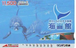 Télécarte Japon * DAUPHIN * DOLPHIN (949)  Japan () Phonecard * DELPHIN * GOLFINO * DOLFIJN * - Delfini