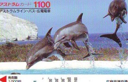 Télécarte Japon * DAUPHIN * DOLPHIN (952)  Japan () Phonecard * DELPHIN * GOLFINO * DOLFIJN * - Delfini