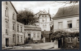 A4590 - Alte Foto Ansichtskarte - Buckow - Schule Restaurant Gaststätte Bäckerei - Sondertempel - Buckow