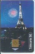 PARIS Tour Eiffel - Monument Feu D'artifice Télécarte F 1033 Phonecard  (S 46) - 1999