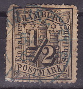 HAMBURG  1864  Mi 10  Used - Hambourg