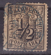 HAMBURG  1864  Mi 10  Used - Hamburg