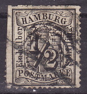 HAMBURG  1864  Mi 10  Used - Hamburg