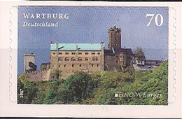 2017 Deutschland Allem. Fed..  Mi. 3311 **MNH   Europa Burgen Und Schlösser " Wartburg " - 2012