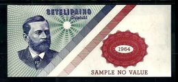 Werbenote,Test Note "CENTRAL BANK Of FINNLAND, Typ B Green", Promo Note, UNC-, Uniface - Other & Unclassified