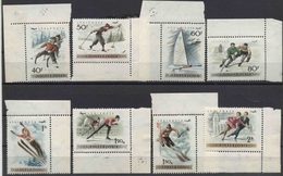 1955 Ungheria, Sport Sul Ghiaccio Posta Aerea, Serie Completa Nuova (**) - Unused Stamps