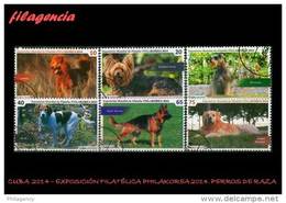 USADOS. CUBA. 2014-46 EXPOSICION FILATÉLICA PHILAKOREA 2014. PERROS DE RAZA - Used Stamps
