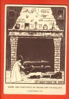 EAG-24 Noêl Des Enfants De Mobilisés Français Lausanne 1939,Cheminée,Matinée De Noël Par Société Sportive Française. NC - Altri & Non Classificati