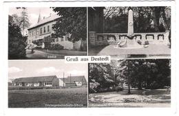Deutschland - Destedt - Ehrenmal - Schloss - Dörfergemeinschafts Schule - Alte Ansichten - Salzgitter