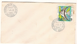 Brazil & Marcofilia, Disclosure Of Piscicultura And Aquariofilia, Associacao Carioca, Santa Maria 1969 (899) - Storia Postale