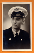 Marine Belge. Portrait D'un Marin. Carte-photo Foto Josef, Antwerpen - Régiments