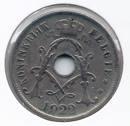 25 Cent 1922 Vlaams * Nr 8189 - 25 Centimes