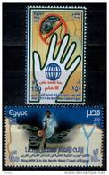 EGYPT / 2008 / Mine Clearance In The North West Coast Of Egypt , World War II, Map, Amputee , Disabled / Mnh / 4 Scans . - Ungebraucht