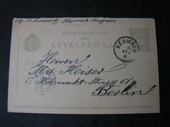 SK Ungarn Karte 1904 Kesmark - Cartoline Postali
