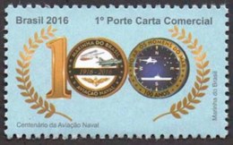 BRAZIL 2016   -  100 YEARS OF THE BRAZILIAN NAVY AIRFORCE  -  MNH - Nuevos