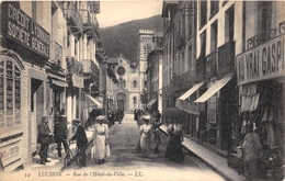 31-LUCHON- RUE DE L'HÔTEL DE VILLE - Luchon