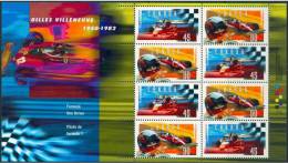 CANADA 1997 - Voitures F1, G.Villeneuve - BF Neufs // Mnh - Unused Stamps