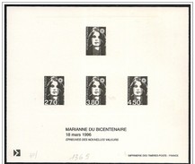 Francia/France: Prova D'artista, épreuve D'artiste, Artist Proof, Marianna Del Bicentenario - Artist Proofs