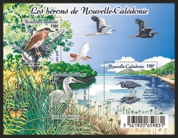 Nouvelle-Calédonie 2015 - Oiseaux, Hérons De N.Calédonie - BF Neufs // Mnh - Unused Stamps