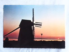 Sweden Solnedgang Vid Broa  Windmill    A 132 - Schweden