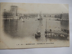 CPA (13) - MARSEILLE - ENTREE DU VIEUX PORT - PRECURSEUR - TAMPON CCM 1758 - R1662 - Alter Hafen (Vieux Port), Saint-Victor, Le Panier