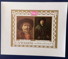 YEMEN Royaume, Peinture, Beaux Arts, REMBRANDT  Michel N° 154  Neuf Sans Charniere, ** MNH - Rembrandt