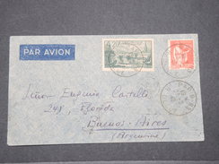 FRANCE - Enveloppe De Paris Pour Buenos Aires En 1940 Par Avion , Affranchissement Plaisant - L 8064 - 1877-1920: Période Semi Moderne