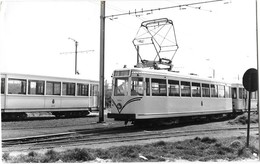 OSTENDE (Belgique) Photographie Format Cpa Chemin De Fer Tramway électrique 1967 - Oostende