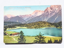 Germany  Mittenwald  Lautersee Mit Karwendel  1918 A 133 - Mittenwald