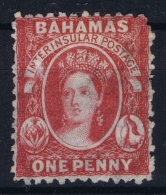 Bahamas: SG 20 Brown Lake Wmk CC  Perfo 12,5   MH/* Falz/ Charniere - 1859-1963 Kronenkolonie